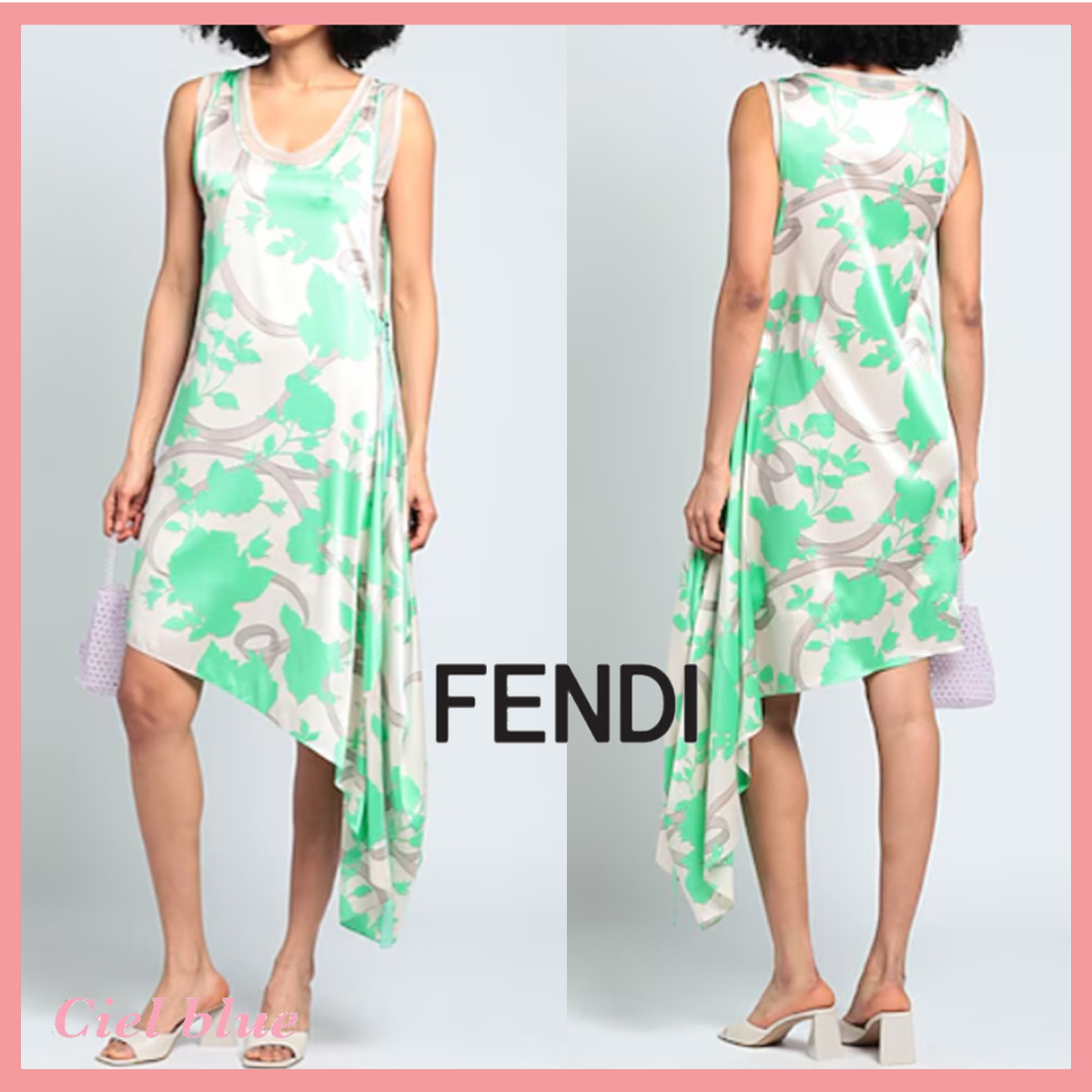 ♡関税送料込♡Fendi シルクドレス/ワンピース