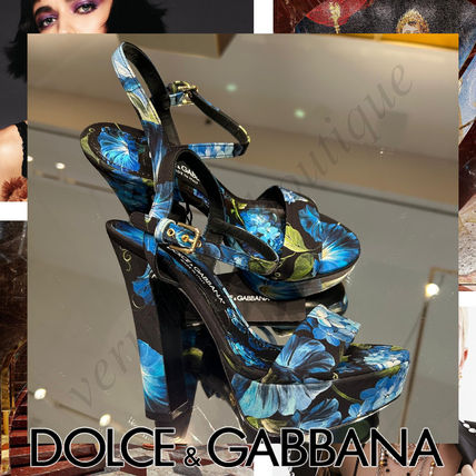 サンダル 花柄 Dolce & Gabbana(ドルチェ&ガッバーナ) - 海外