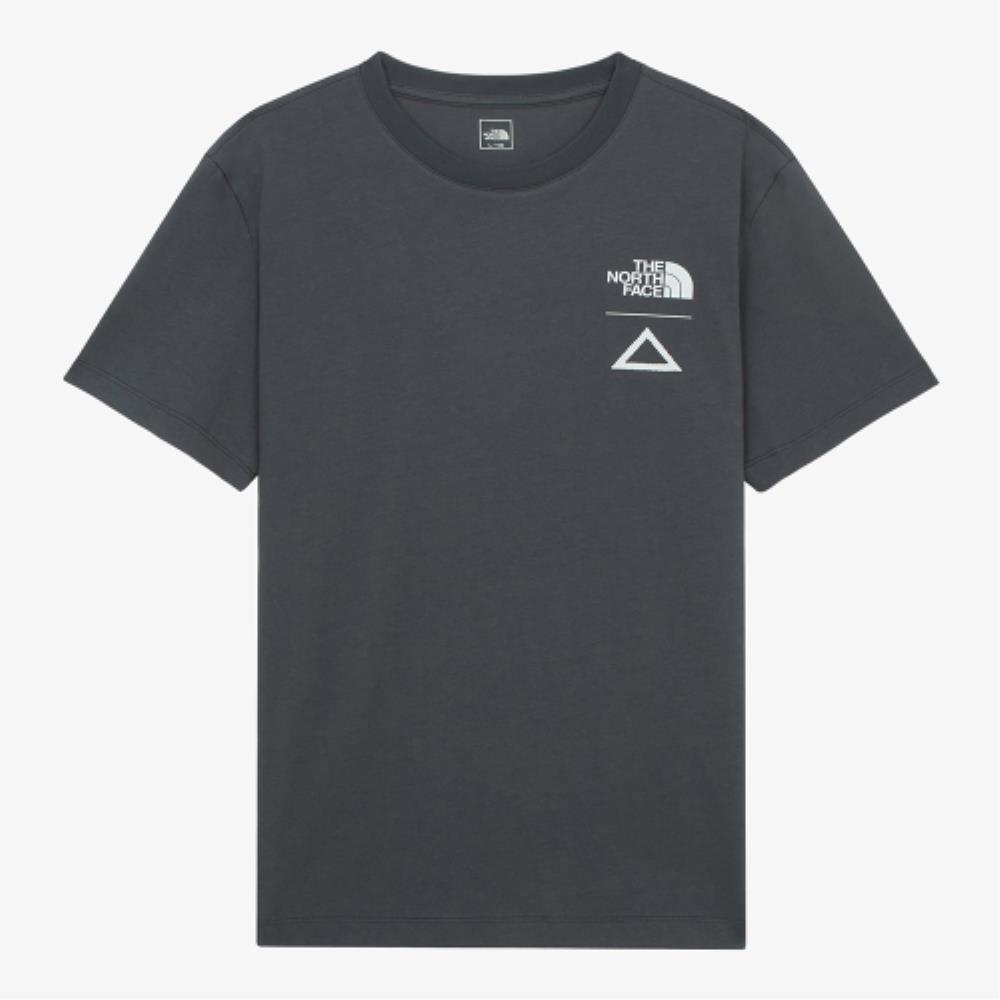 ★THE NORTH FACE★ Korean Short Sleeve T-Shirt 2 CHARCOAL GR