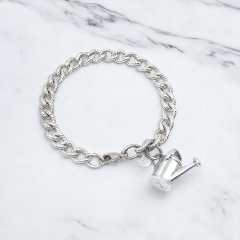 Tiffany & Co じょうろ チャーム ブレスレット【ランク:A】