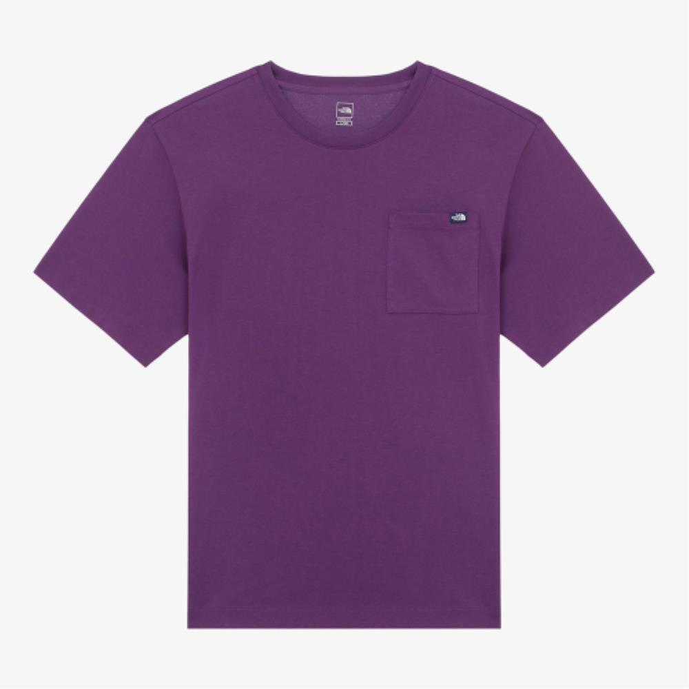 ★THE NORTH FACE★ Men's All-Time Short Sleeve T-ShirtPURPLE
