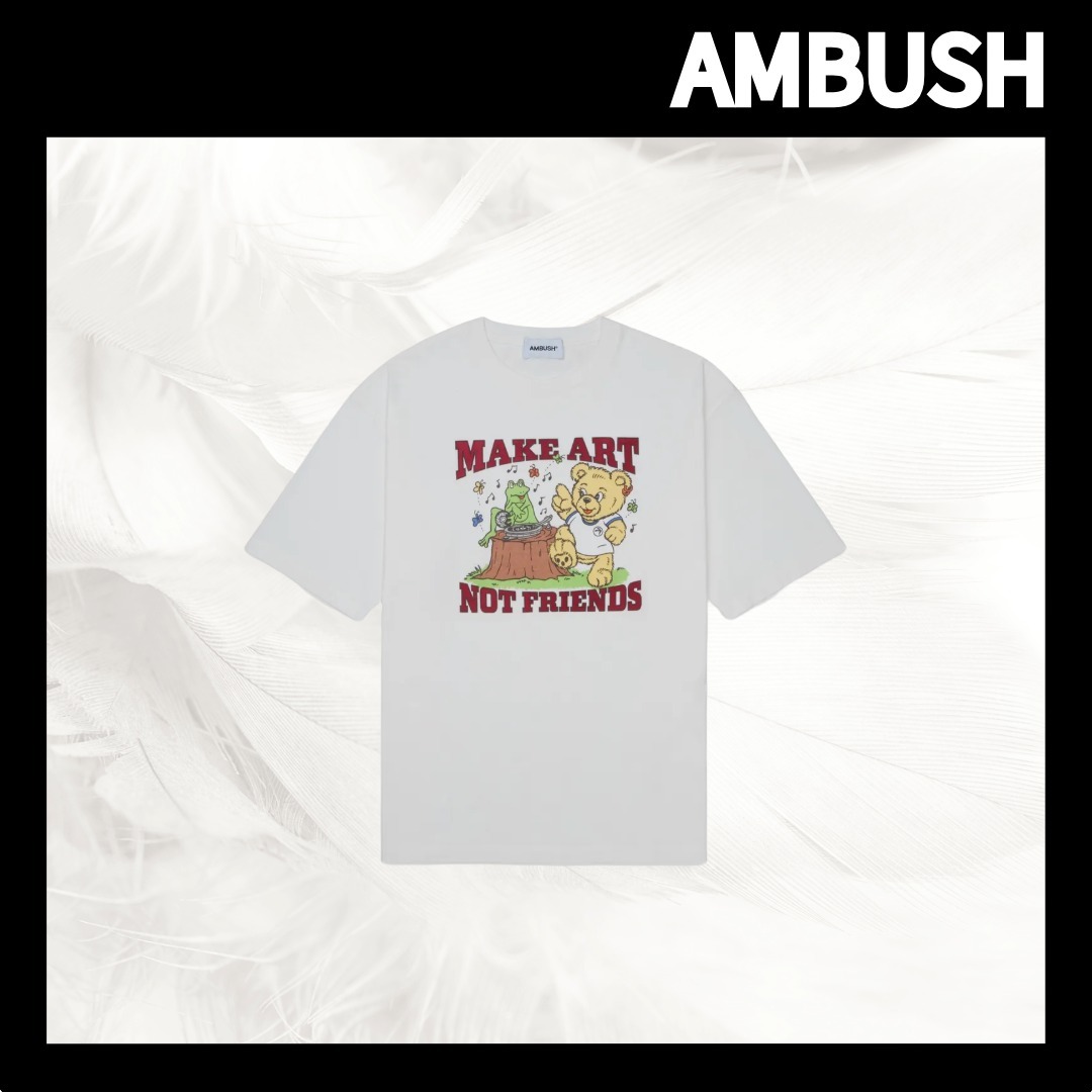 【AMBUSH】Make Art Short Sleeve T-shirt/関税+全国送料込み