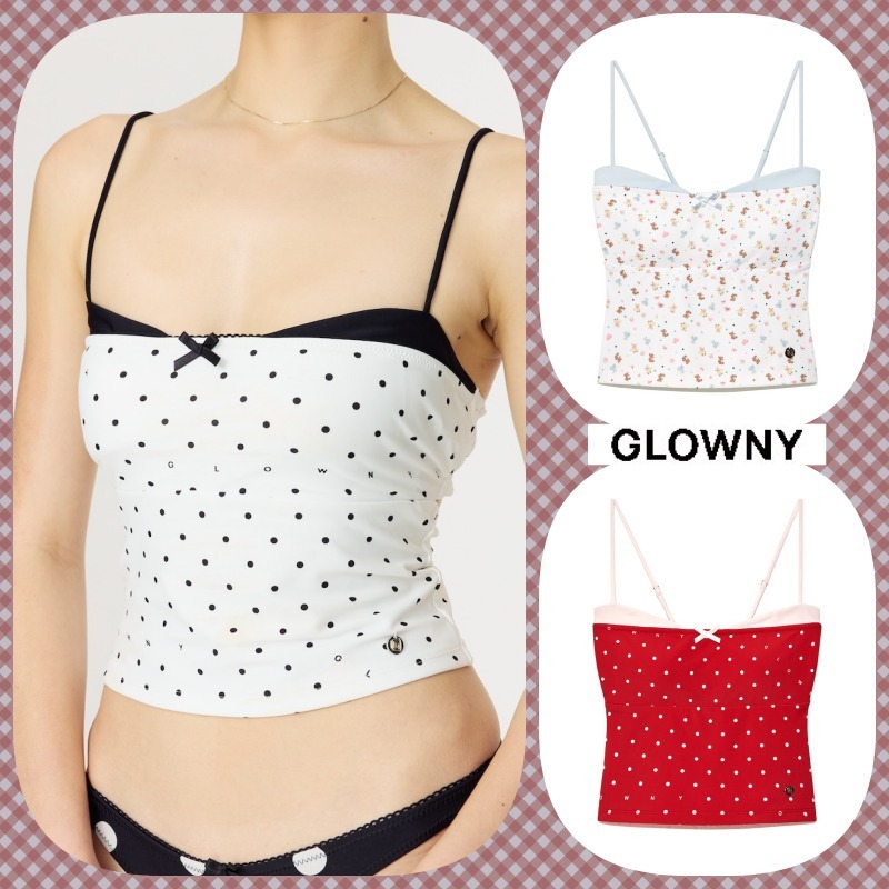 【GLOWNY】水着/韓国人気/送料関税込★ BLUSH CAMI TOP ★