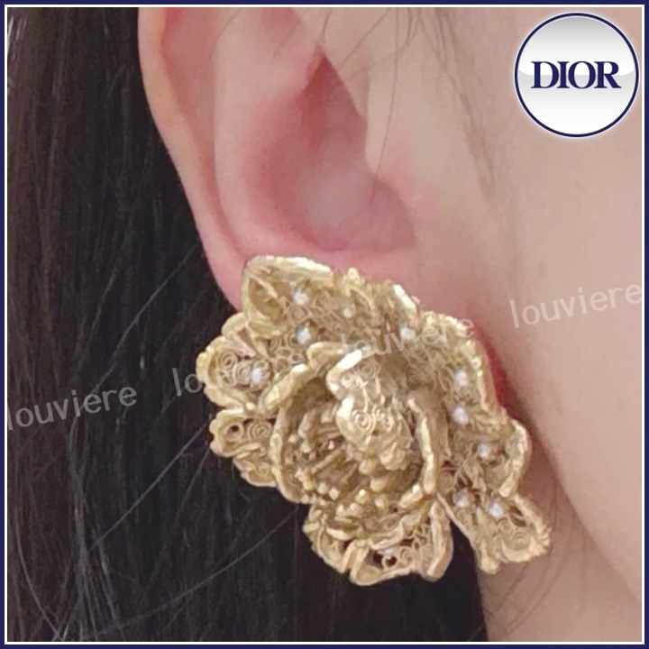 【耳元を華やかに♪】Dior Tribales ピアス