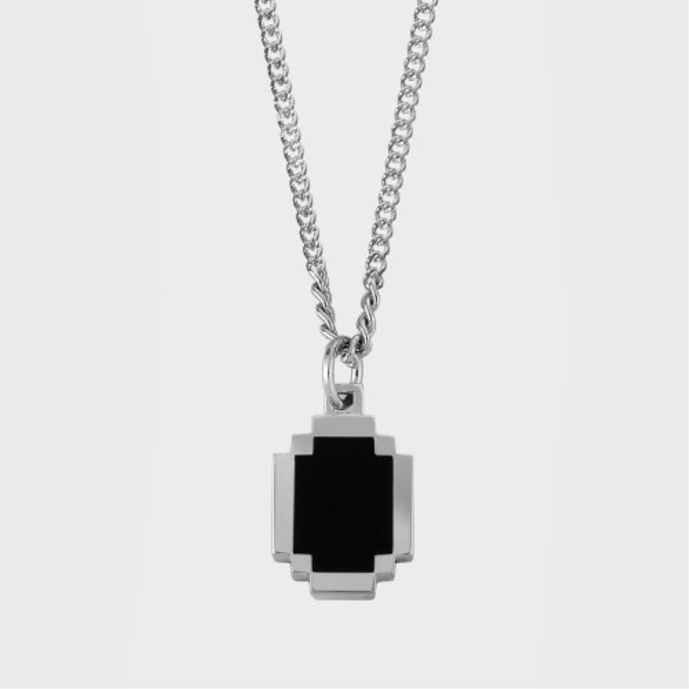 ●NONENON● PIXEL OVAL NEC SILVER925 1