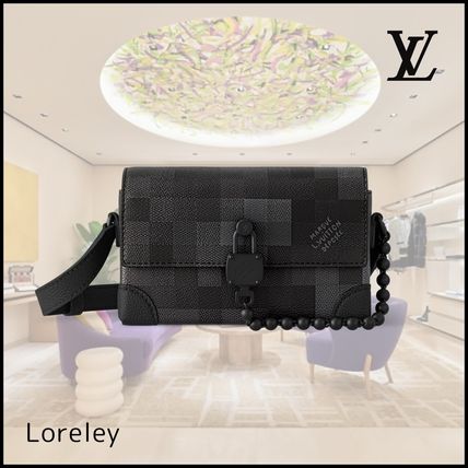 【Louis Vuitton】多用途な ショルダーバッグ ダモフラージュ ルイ・ヴィトン ファレル・ウィリアムスの感性が彩る、ダモ