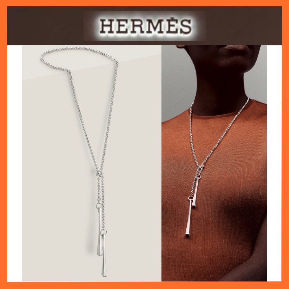 永遠の洗練を楽しむ【HERMES】Collier Clou de forge ネックレス