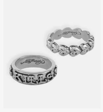 Ed Hardy LOVE KILLS SLOWLY リング