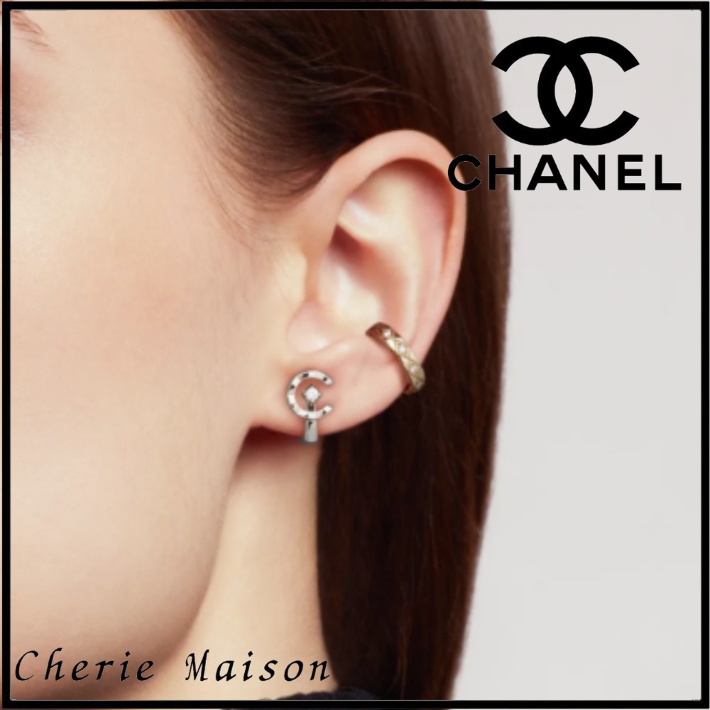【ダイヤモンドがきらり】CHANEL シングルイヤリング 18K