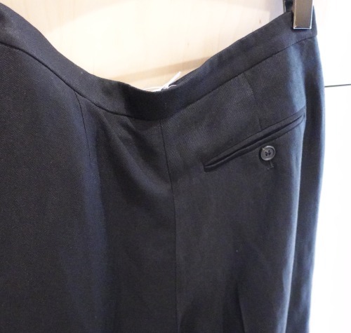“COS” リネンブレンドクロップドトラウザー