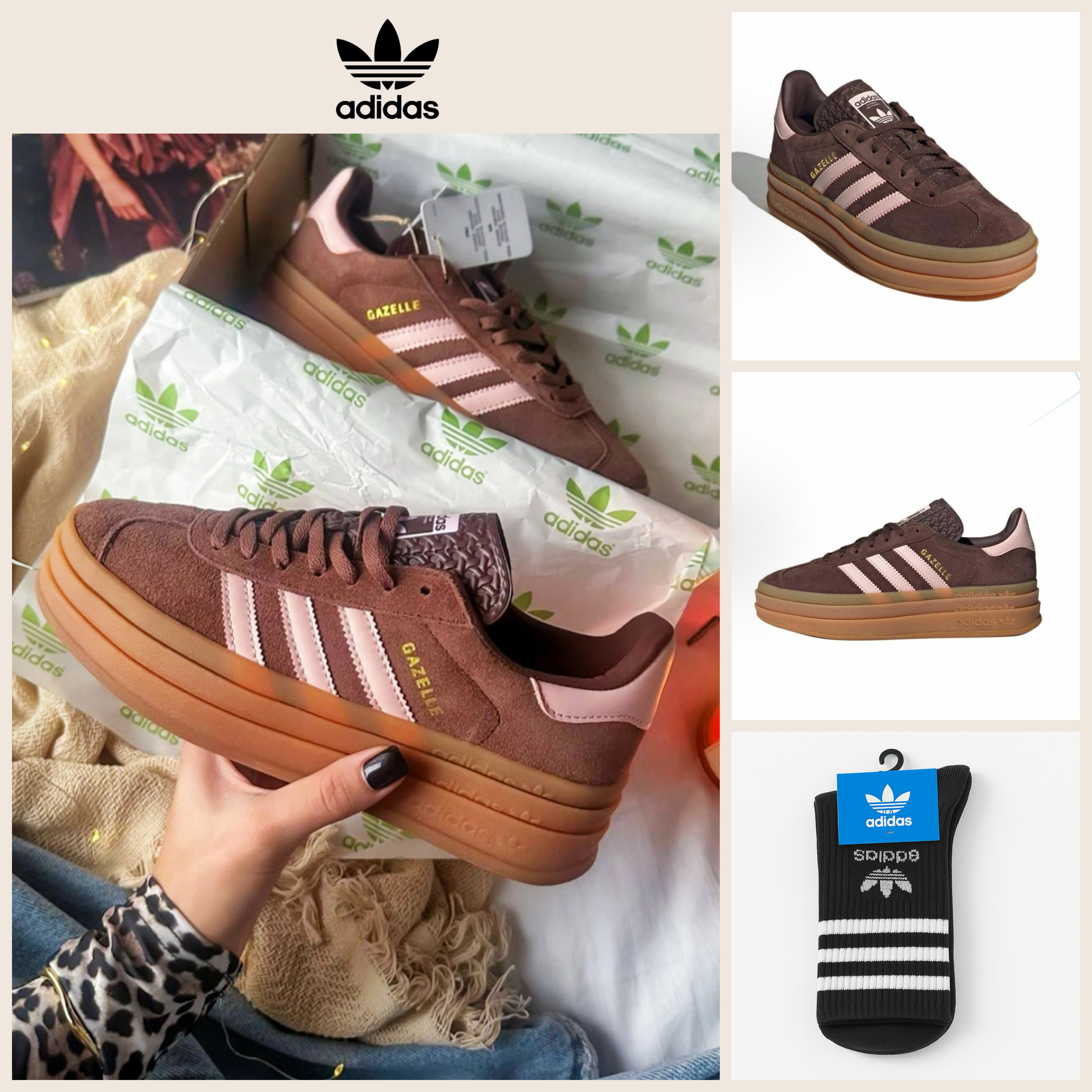 【adidas】★Originals GAZELLE スニーカー★トレンド感アップ