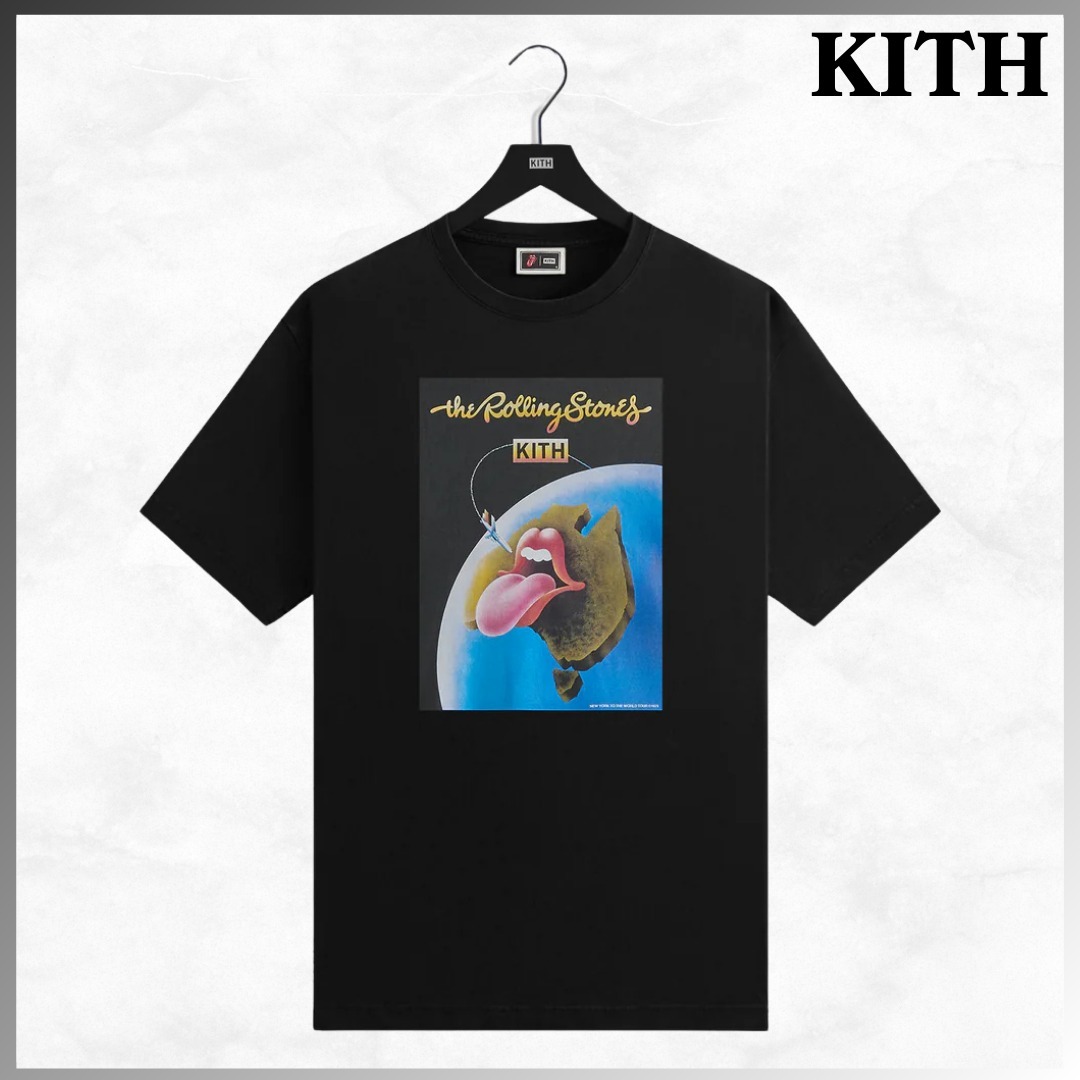 KITH キス◆for The Rolling Stones 1973 ポスター T シャツ