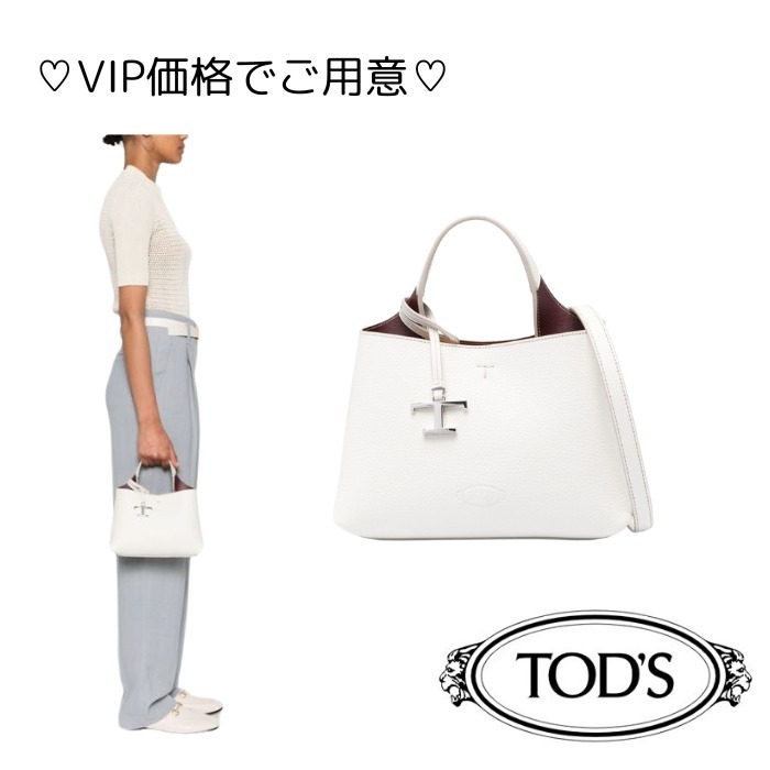 VIP価格☆Tod's トッズ レザー ハンドバッグ マイクロ