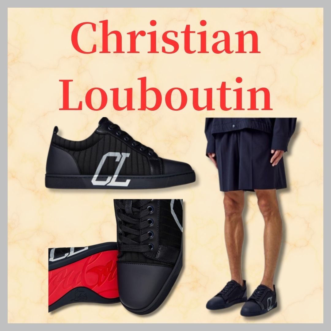 Christian Louboutin スニーカー Louis Junior Varsimax レザー
