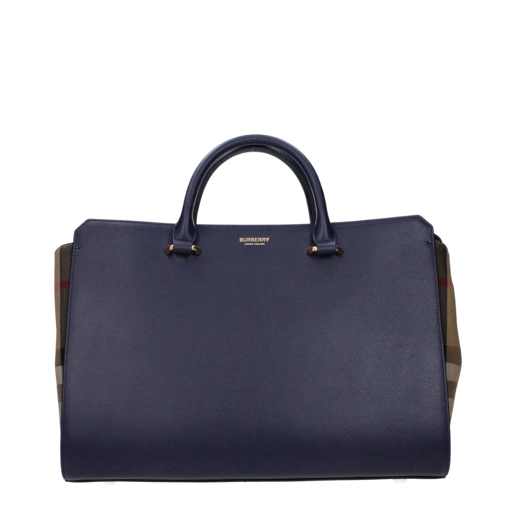 ハンドバッグ BURBERRY Handbags Women Leather Blue/Dark Blue