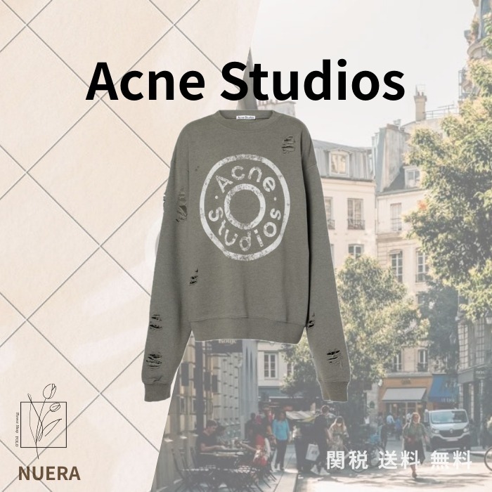 スウェット・トレーナー Acne Studios CREWNECK LOGO SWEATSHIRTS