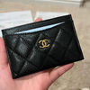 CHANEL カードケース・名刺入れ 《CHANEL》大人気 クラシック カードケース ブラック ベージュ(3)