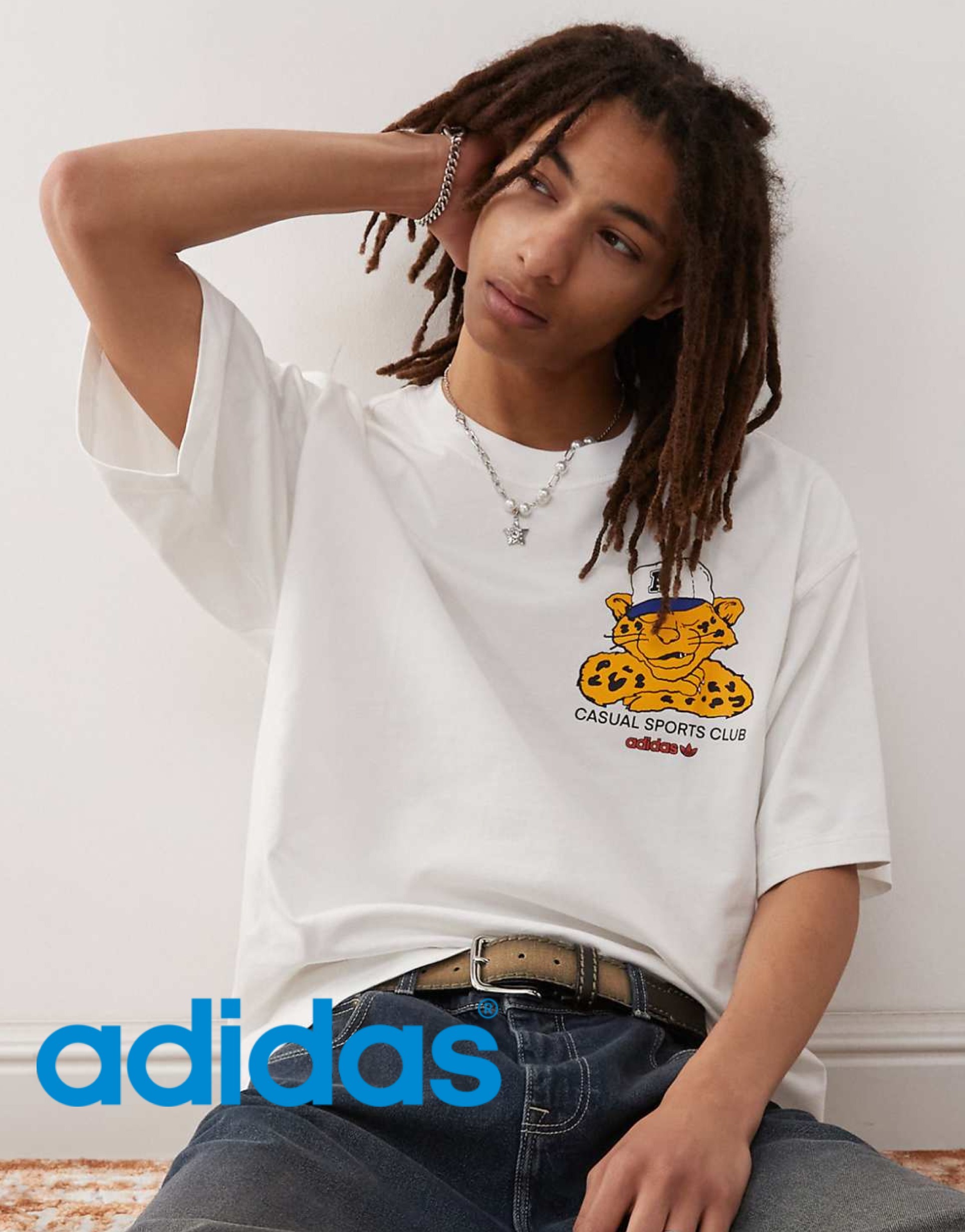 ★ドイツ発*adidas Originals*新作*Wabash LEOPARD Tシャツ★