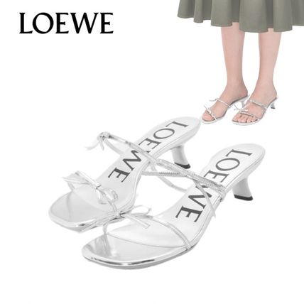 シューズ・サンダルその他 LOEWE Woman Shoes Silver LLSC379X07 1160 シルバー(銀色)系 LOEWE(ロエベ) シューズ・サンダルその他
