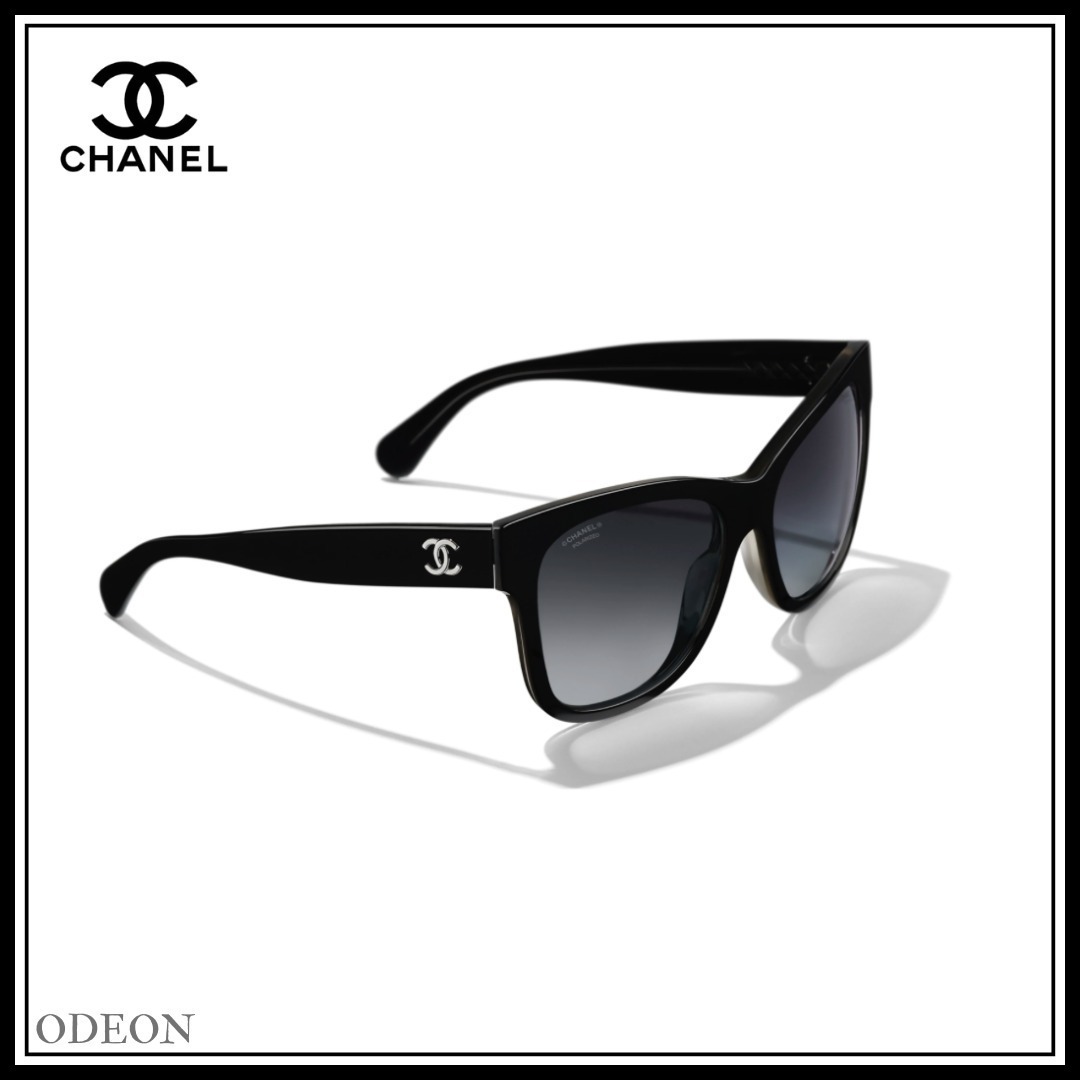 *目元に華やかさをプラス*【CHANEL】5380 CCロゴ サングラス