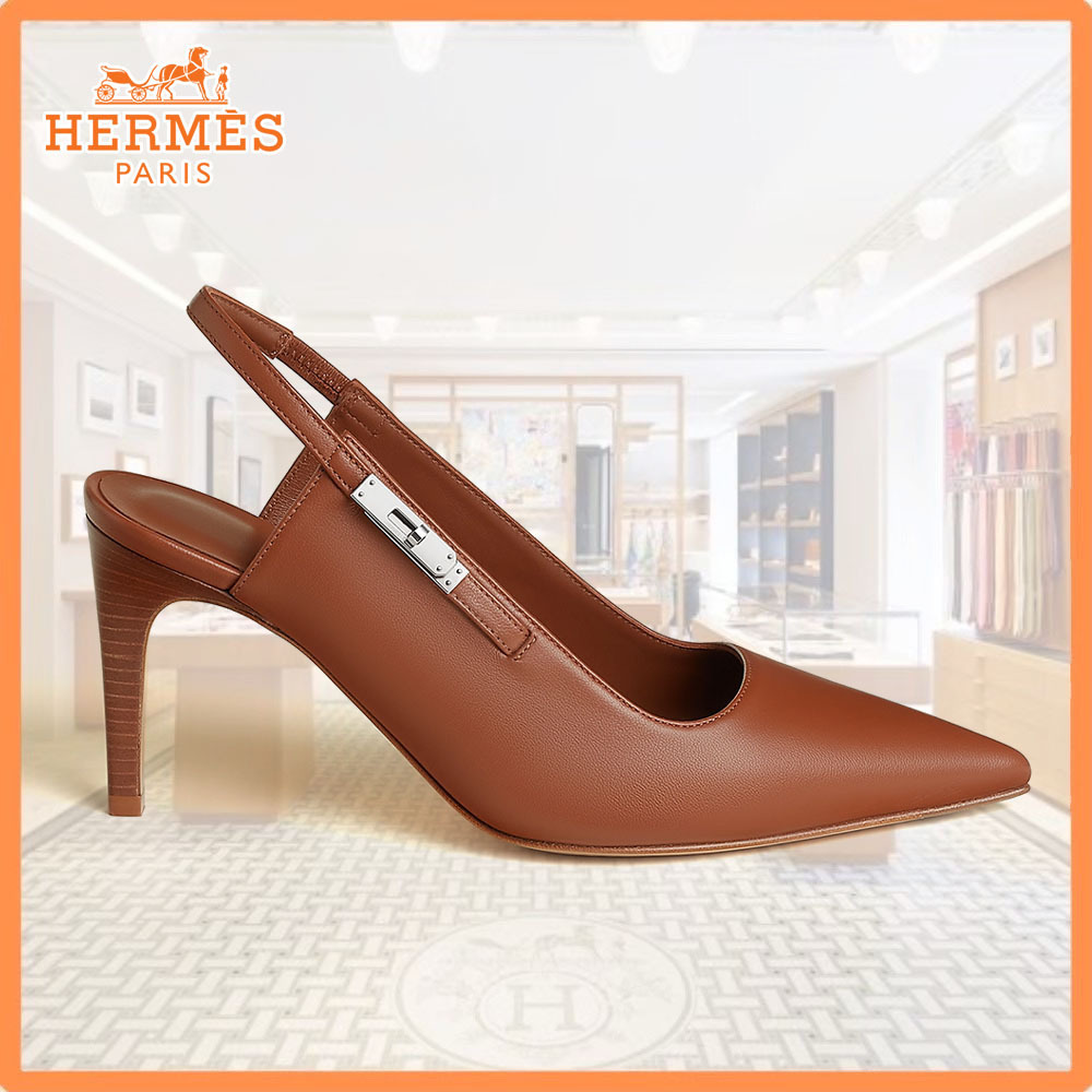 美脚効果☆ケリーバックル☆HERMES★Lover 80 ヒールパンプス