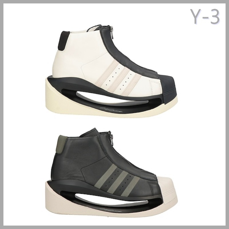 【Y-3】ADIDAS BY YOHJI YAMAMOTO ロゴ チャンキースニーカー