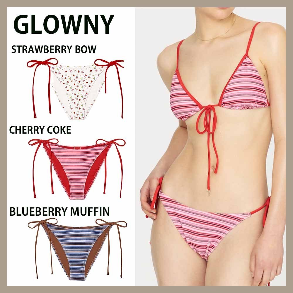 【GLOWNY】TIE SIDE BIKINI BOTTOM☆25SS☆ボトム