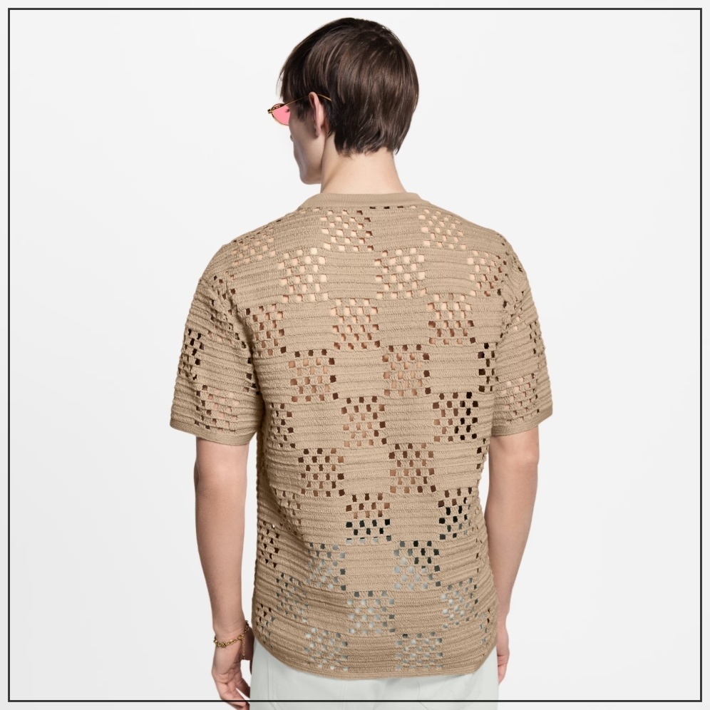 《完売必至》Louis Vuitton ダミエラフィア Tシャツ