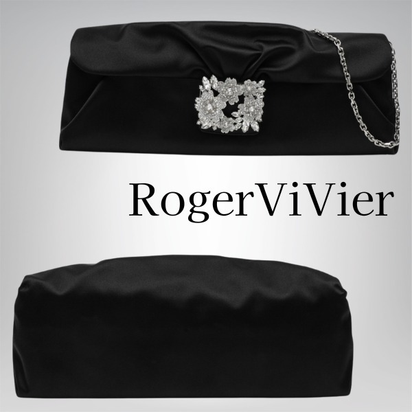 Roger ViVier★ロジェヴィヴィエ クラッチバッグ サテン