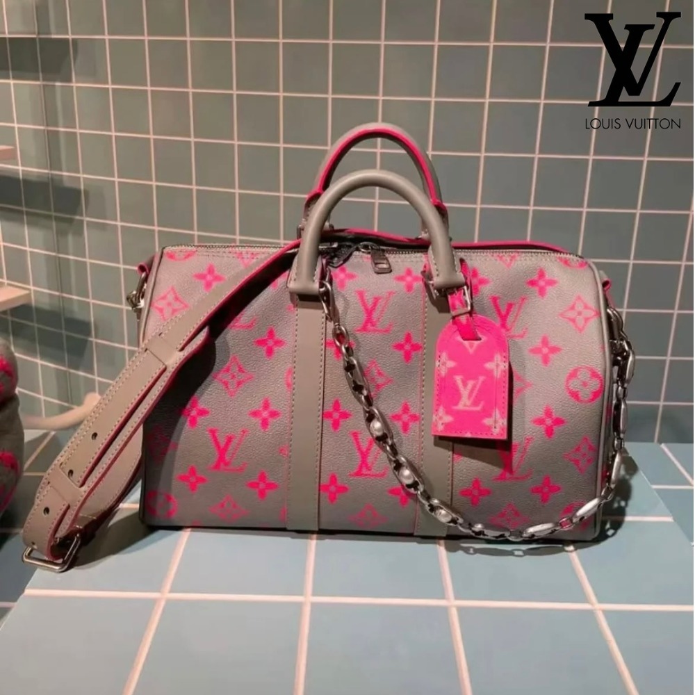 【鮮やかな配色♪】LOUIS VUITTON★キーポル バンドリエール 35