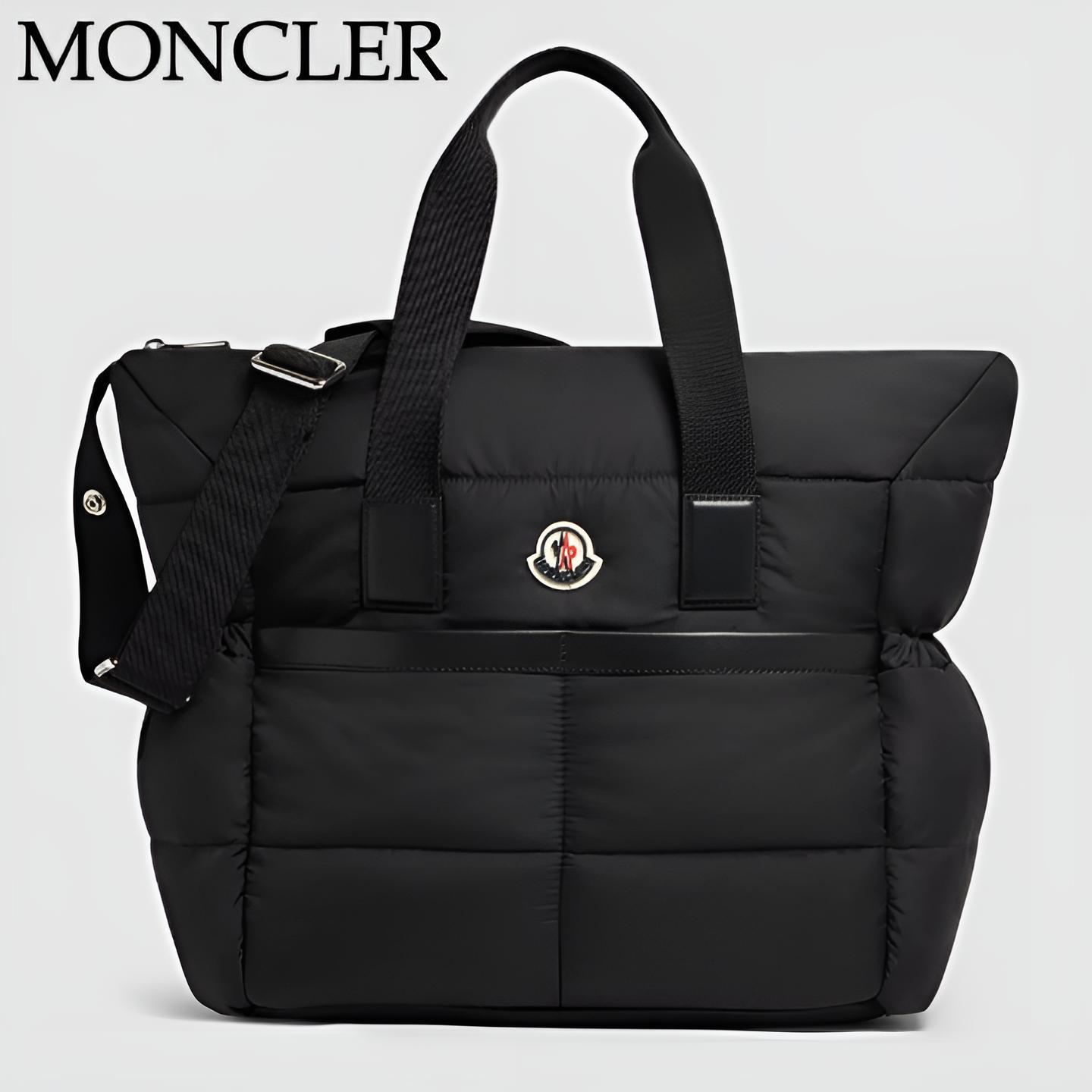 お洒落ママに♪【MONCLER】パディング入り マザーズバッグ