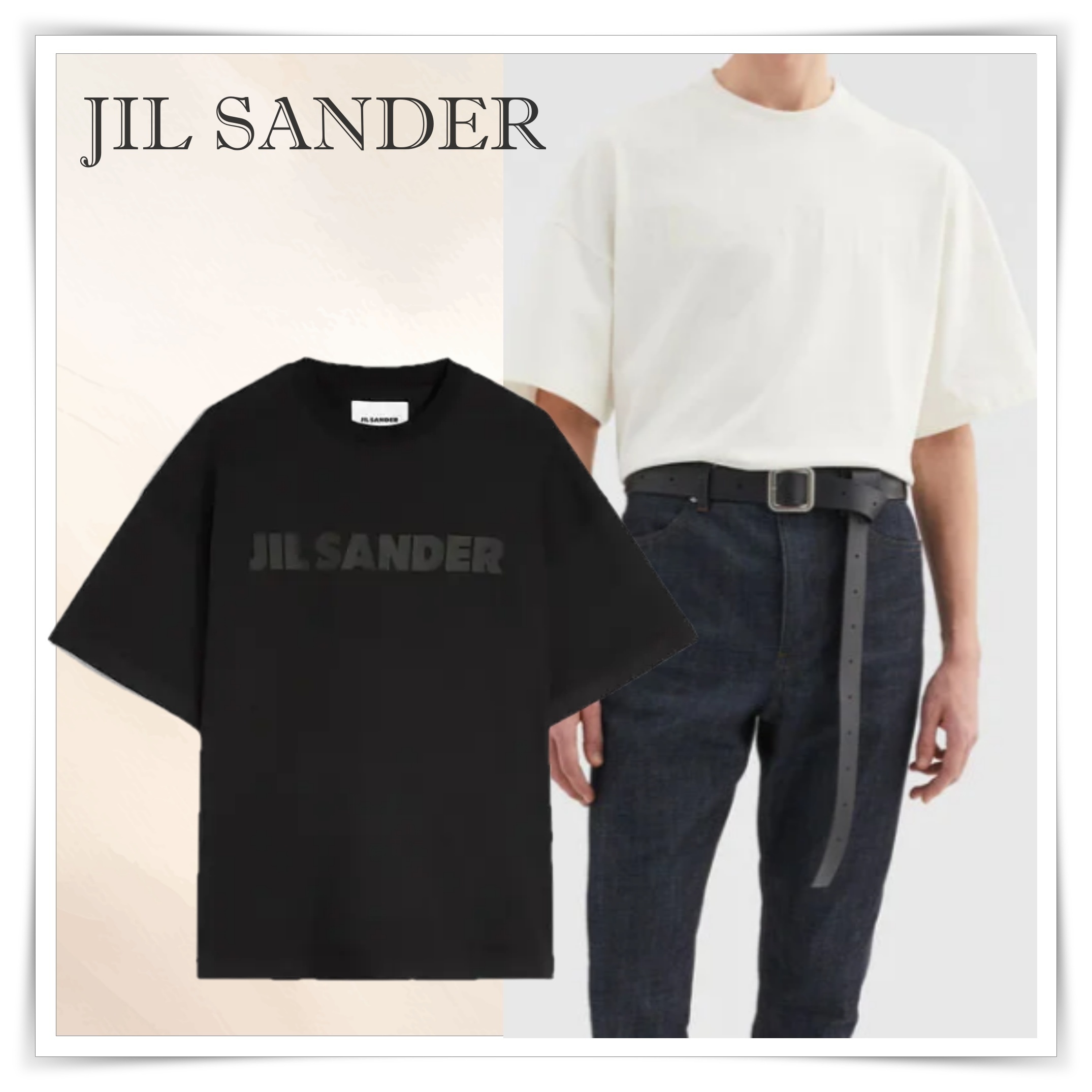 JIL SANDER ロゴTシャツ【関税送料込】
