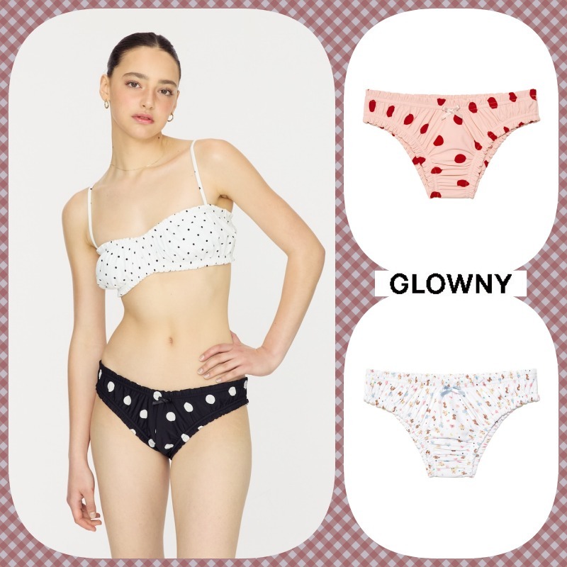 【GLOWNY】水着/韓国人気/送料税込★BLUSH CHEEKY BIKINI BOTTOM