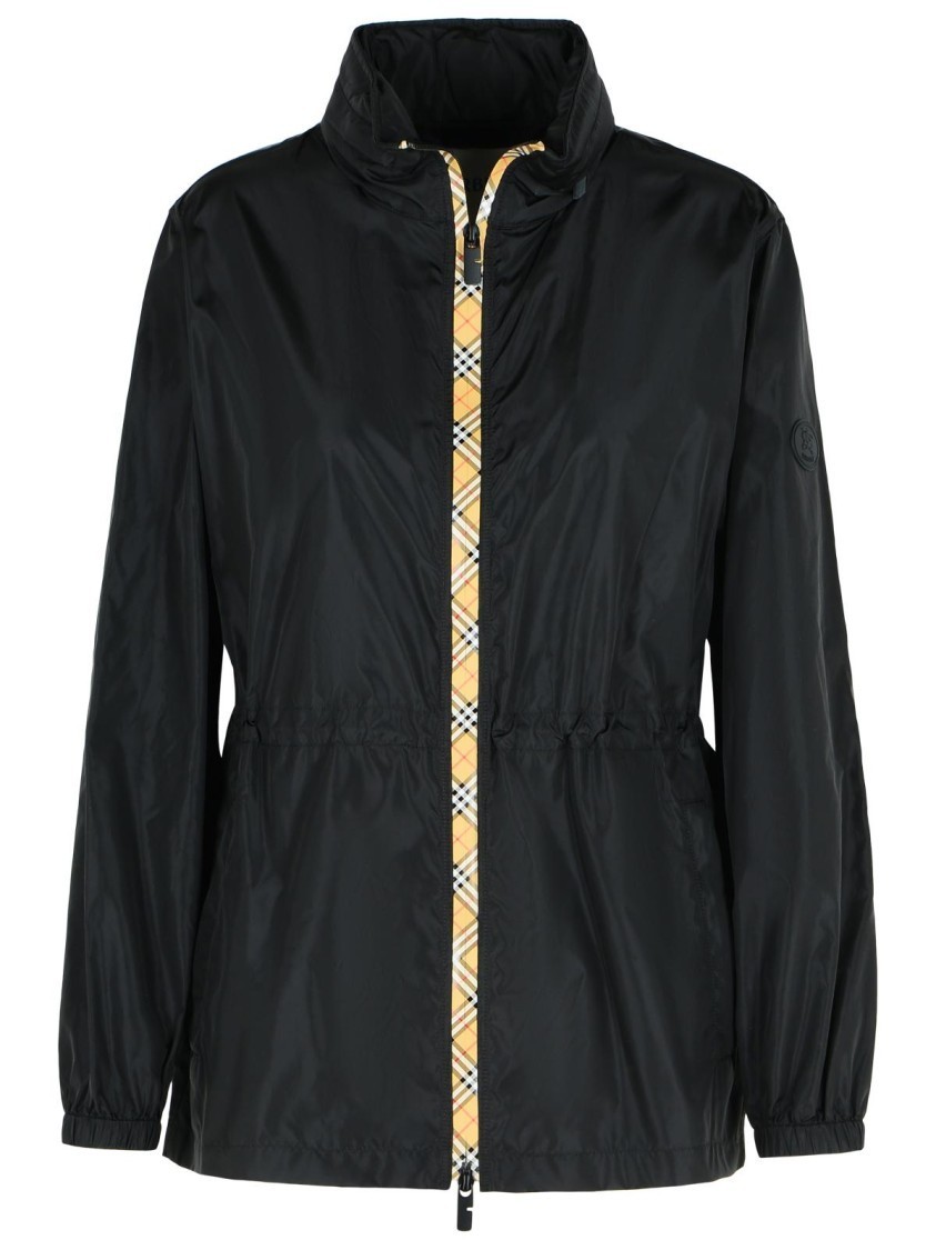 ブルゾン Burberry Blackpool' Black Polyamide Raincoat
