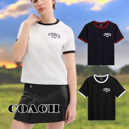 ネイビー（紺）系 Coach(コーチ) Tシャツ・カットソー