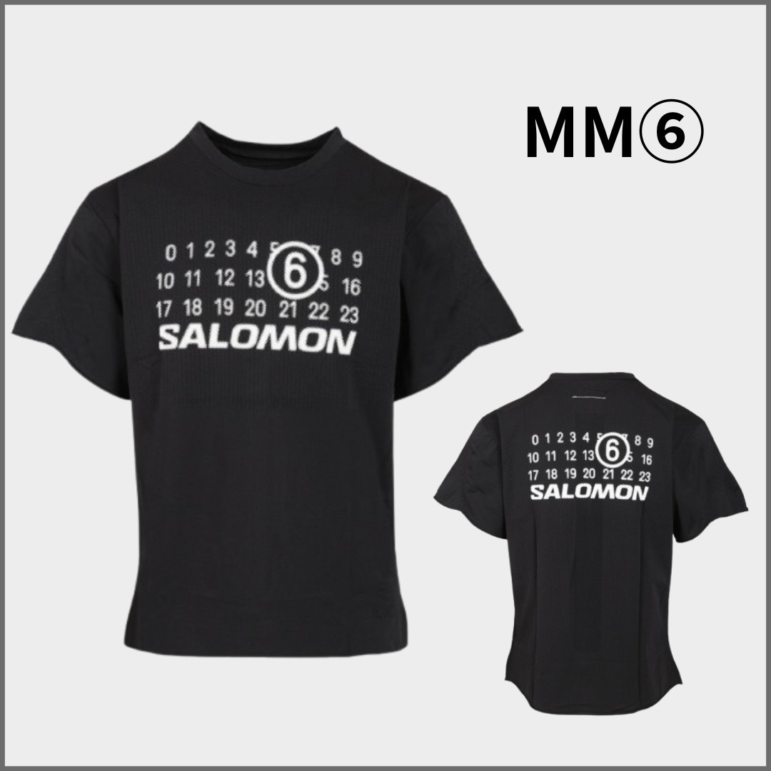 MM6 メゾン マルジェラ X サロモン シームレス Tシャツ