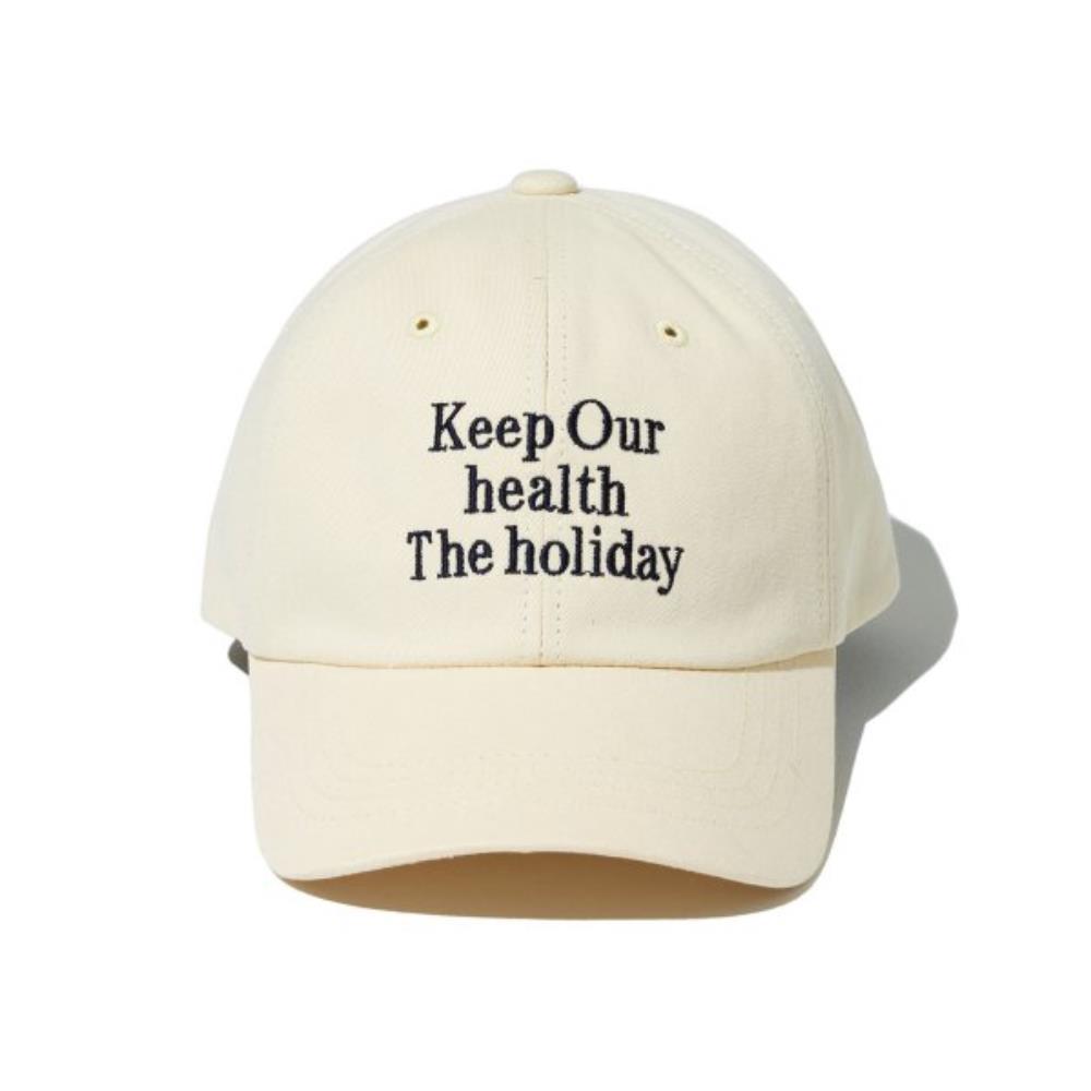 ●MILLO ARCHIVE● Holiday Signature Ball Cap Cream ML056