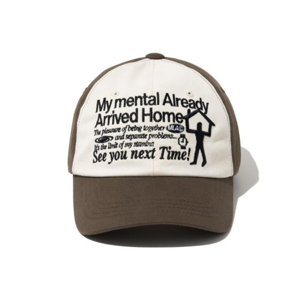 ●MILLO ARCHIVE● Home Mentality Ball Cap Brown ML212BR