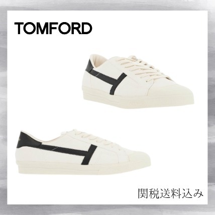 【TOM FORD】Warwick Lace-up Sneakers ホワイト