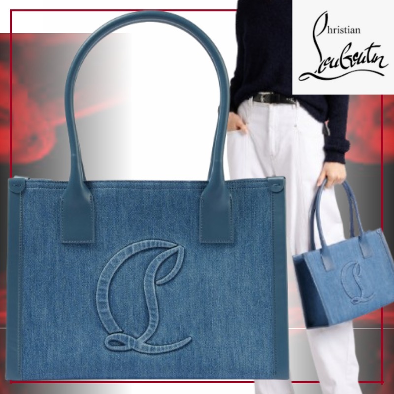 【ラフな洒落感】Christian Louboutin ByMySideE/W デニムトート