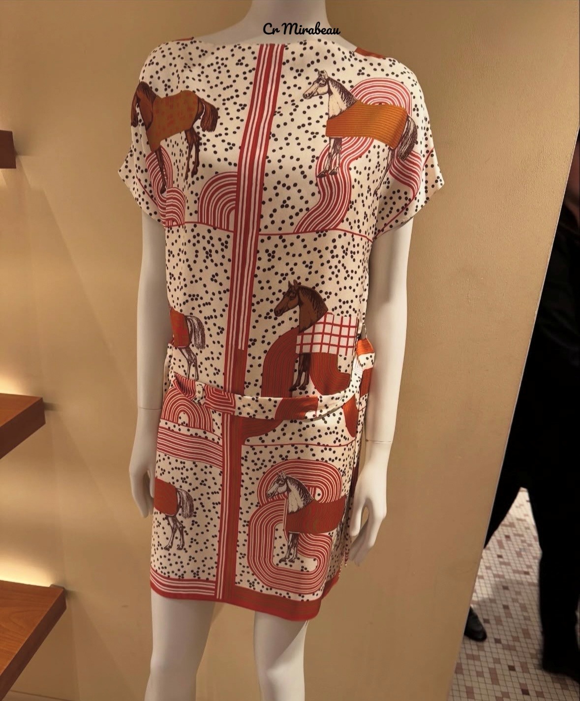 【大人かわいい☆】Hermes 《Garde-Robe Pop》チュニック