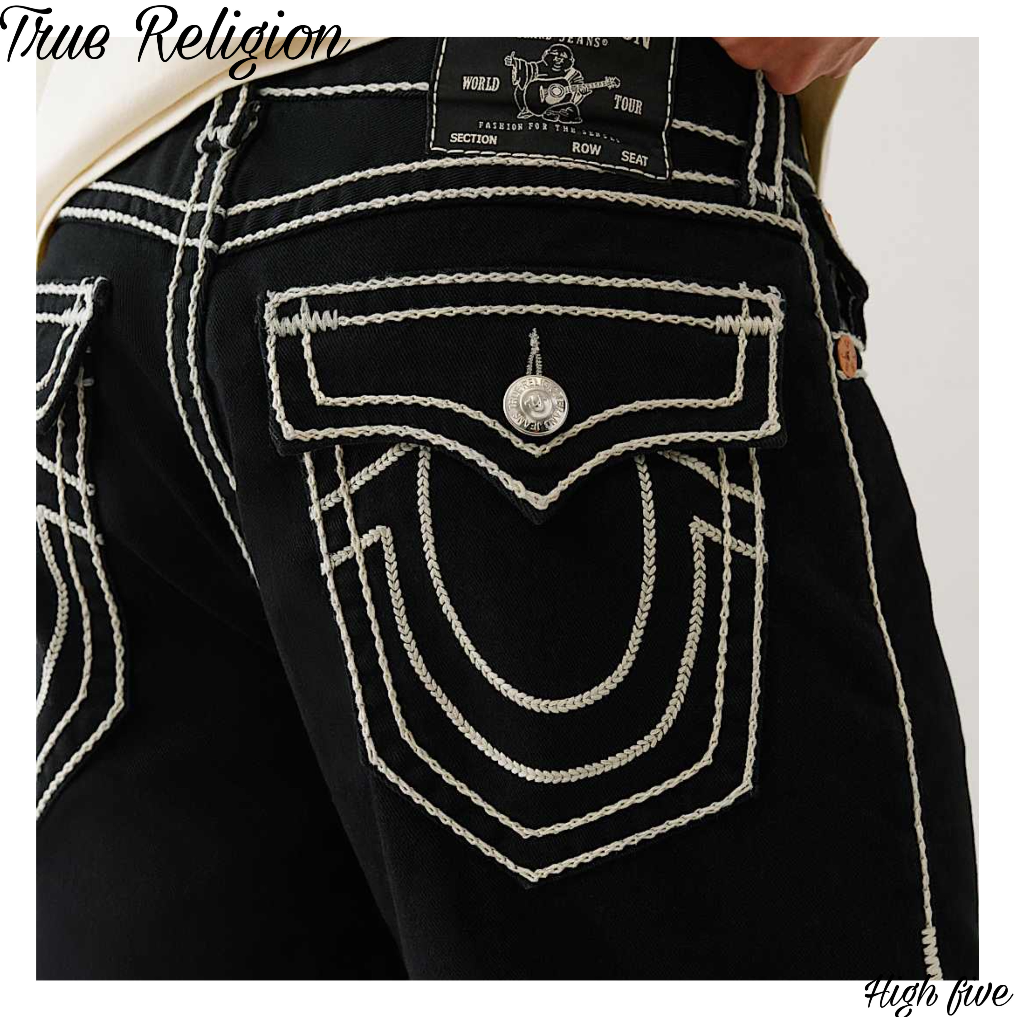 【SALE★送関込】True Religion BOBBY ROPE STITCH FLAP SHORT