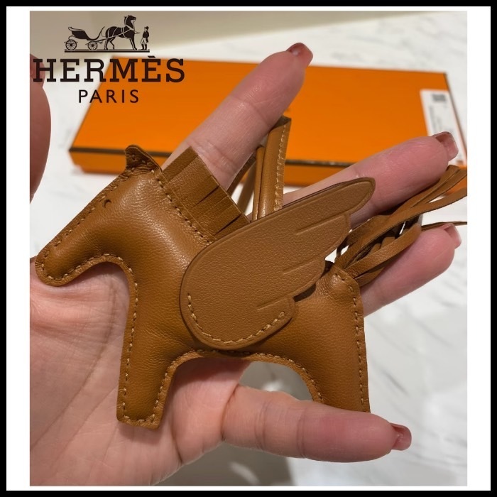 【HERMES】  ペガサス ロデオ PM バッグチャーム