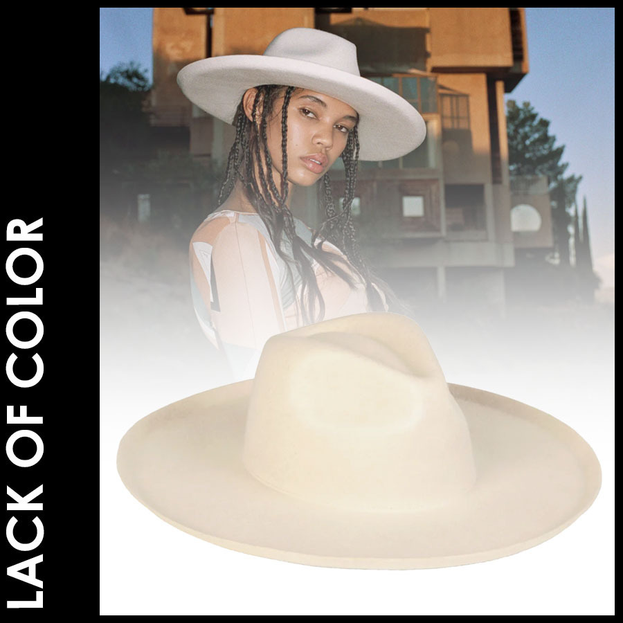 ★追跡&関税込【Lack of Color】The Melodic Fedora - Ivory