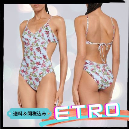 ETRO★エトロ ペイズリー柄 ワンピース 水着 Swimwear 夏を盛り上げる大胆柄！エトロのスイムウェア＆バッグを