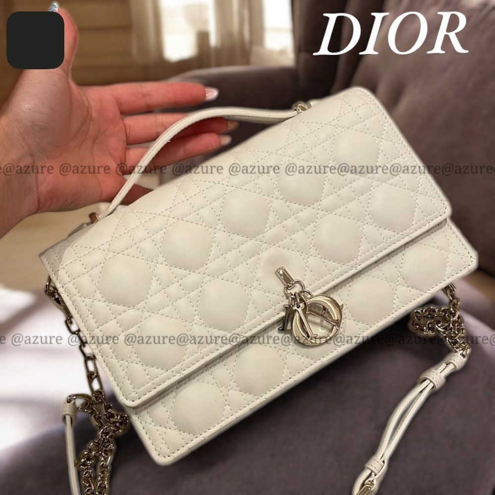 25秋♪DIOR My Dior ラムスキン トップハンドルバッグ M0997ONGE