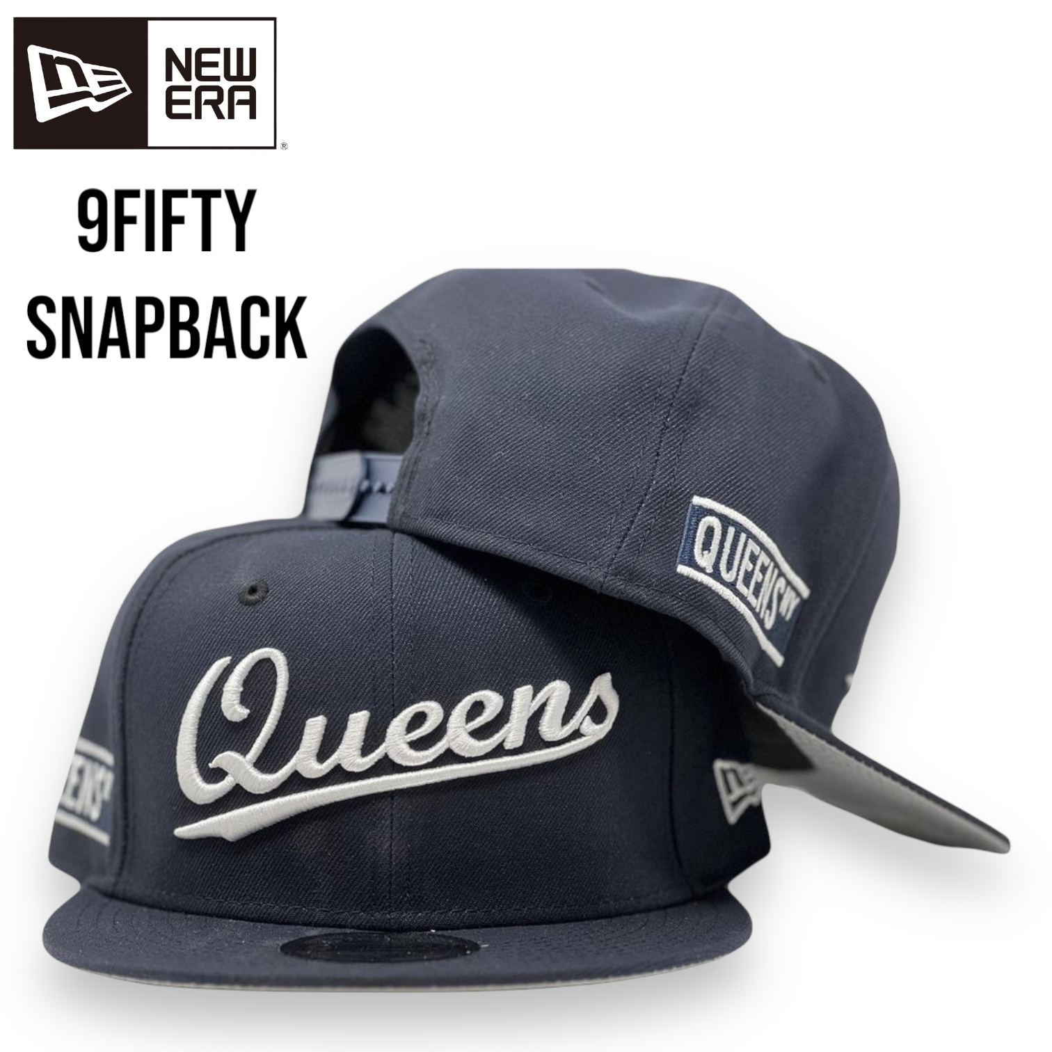 NEW ERA NY クイーンズ 9FIFTY ニューエラ ネイビー 限定 HIPHOP