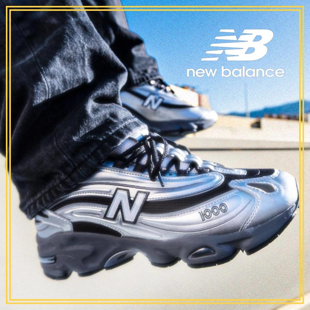 大人気 早い者勝ち New Balance M1000 近未来的デザイン◎