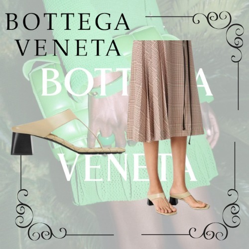 新作【Bottega Veneta】Marella トングサンダル