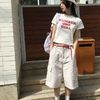 AAKE Tシャツ・カットソー 【AAKE】NUMBER HALF T(7)
